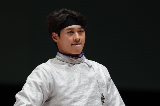 표정 안좋은 오상욱