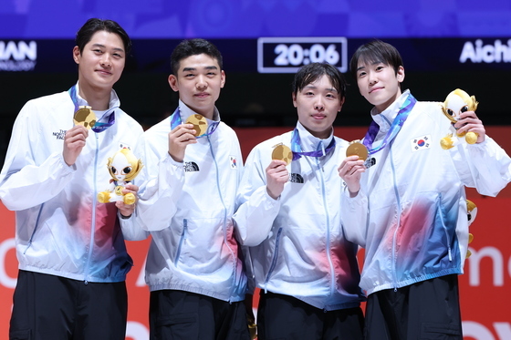 아시안게임 4연패 금자탑 쌓은 선수들