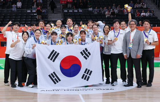 아시안게임 남자농구 이어 여자농구도 금메달