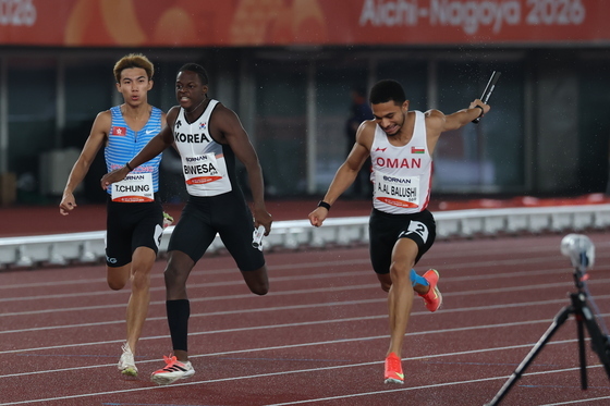 실격됐던 육상 400m 계주, 상소 끝 '기사회생'…결선서 金 도전[AG]