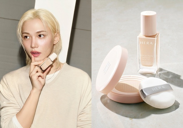 헤라, 필릭스와 리플렉션 스킨 글로우 파운데이션 캠페인 전개