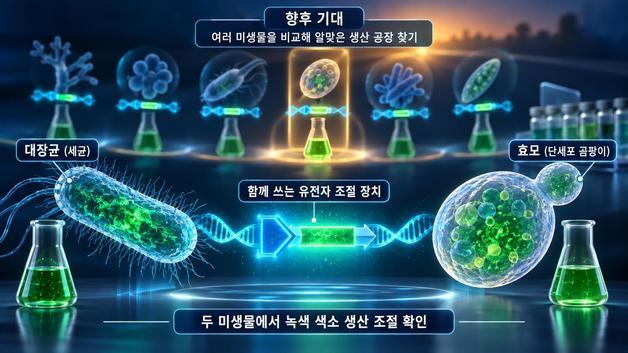 KAIST, 대장균·효모 함께 쓰는 유전자 조절 장치 개발