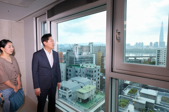 오세훈, 모아주택 1호 사업지 현장 살펴