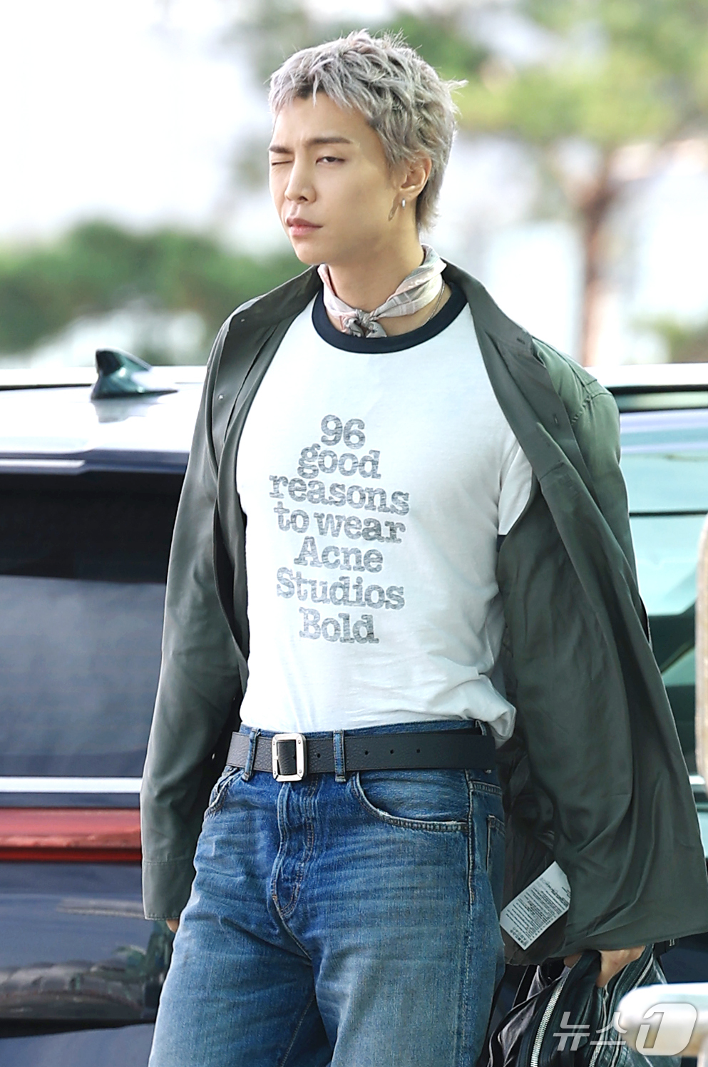 (인천공항=뉴스1) 권현진 기자 = NCT 쟈니가 해외 일정을 위해 28일 인천국제공항을 통해 프랑스 파리로 출국하고 있다. 2026.9.28/뉴스1