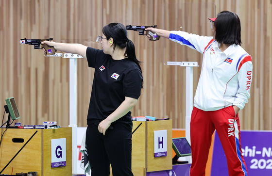 '단체전 은메달 이끈' 봉서린, 여자 25m 권총 결선 8위[AG]