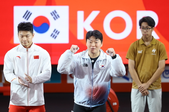 금메달 도전하는 원종범, '주먹 불끈'