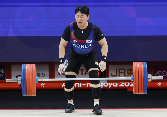 170kg 바벨 놓치는 원종범