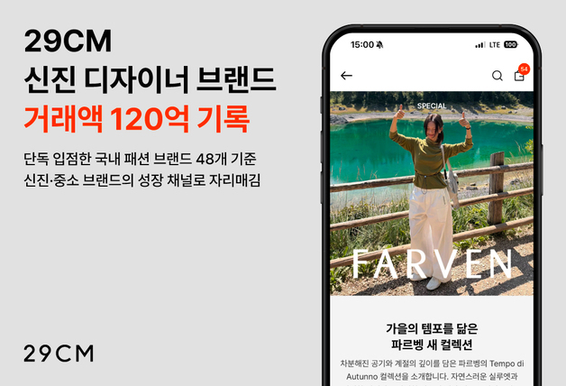 29CM, 신규 입점 디자이너 브랜드 거래액 120억원