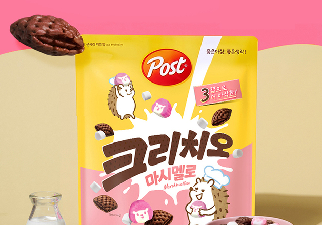 동서식품, 초코 시리얼 신제품 '포스트 크리치오 마시멜로' 출시