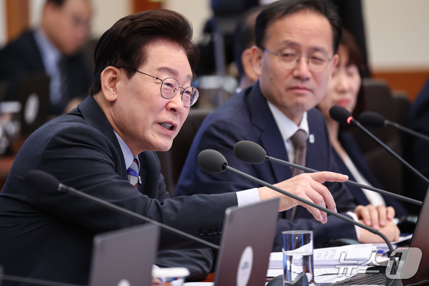 (서울=뉴스1) 허경 기자 = 이재명 대통령이 29일 청와대에서 열린 국무회의에서 발언을 하고 있다. 2026.9.29/뉴스1