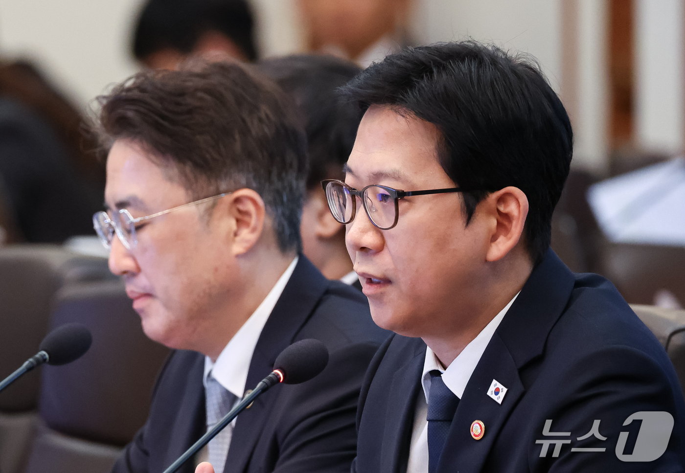 (서울=뉴스1) 허경 기자 = 배경훈 부총리 겸 과학기술정보통신부 장관이 29일 청와대에서 열린 국무회의에서 발언을 하고 있다. 2026.9.29/뉴스1