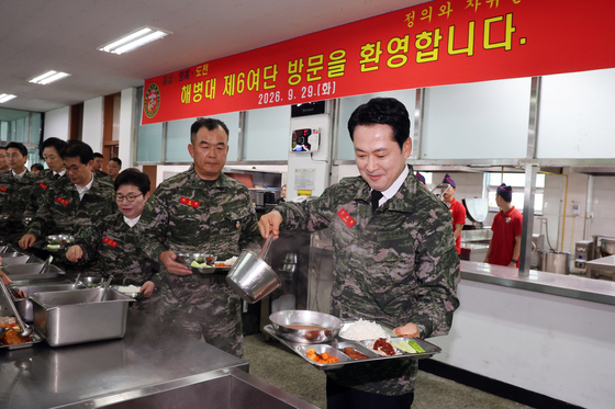해병대 제6여단 찾은 장동혁 대표