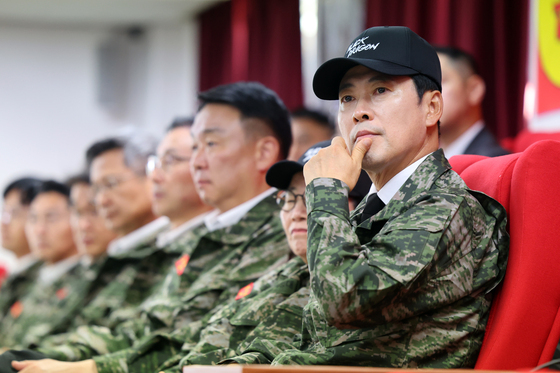 작전대비태세 보고 받는 장동혁 대표