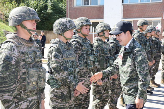 해병대 제6여단 찾은 장동혁 대표