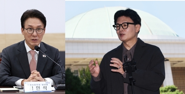 차기 주자 범진보선 김민석 14.1%…범보수선 한동훈 19.6%[한길 리서치]
