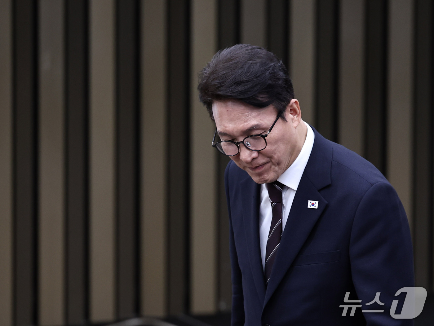 (서울=뉴스1) 구윤성 기자 = 김민석 더불어민주당 대표가 29일 서울 여의도 국회에서 열린 의원총회에 참석하고 있다. 2026.9.29/뉴스1