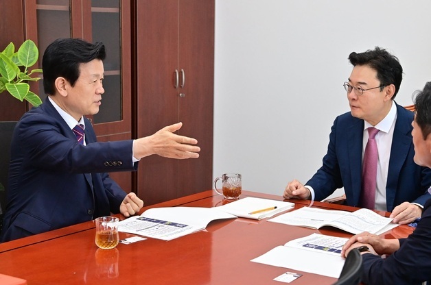 조규일 진주시장, 국회 찾아 기업가정신관 건립 지원 요청