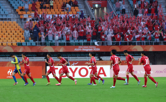 결승 진출한 북한 여자 축구