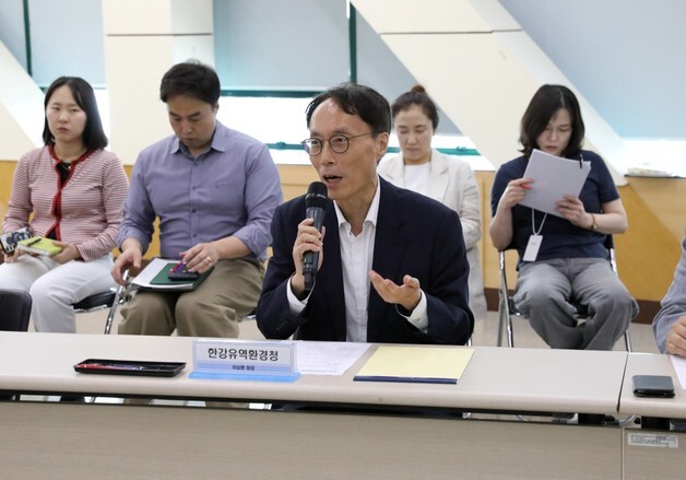 한강청, 수도권 34개사와 '화학사고 예방·안전관리 강화' 논의