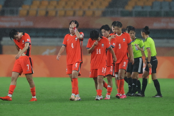 여자축구, 일본에게 패배 결승진출 좌절