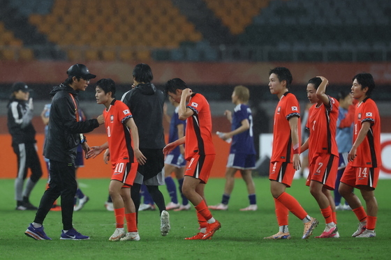 일본에게 패배한 여자축구