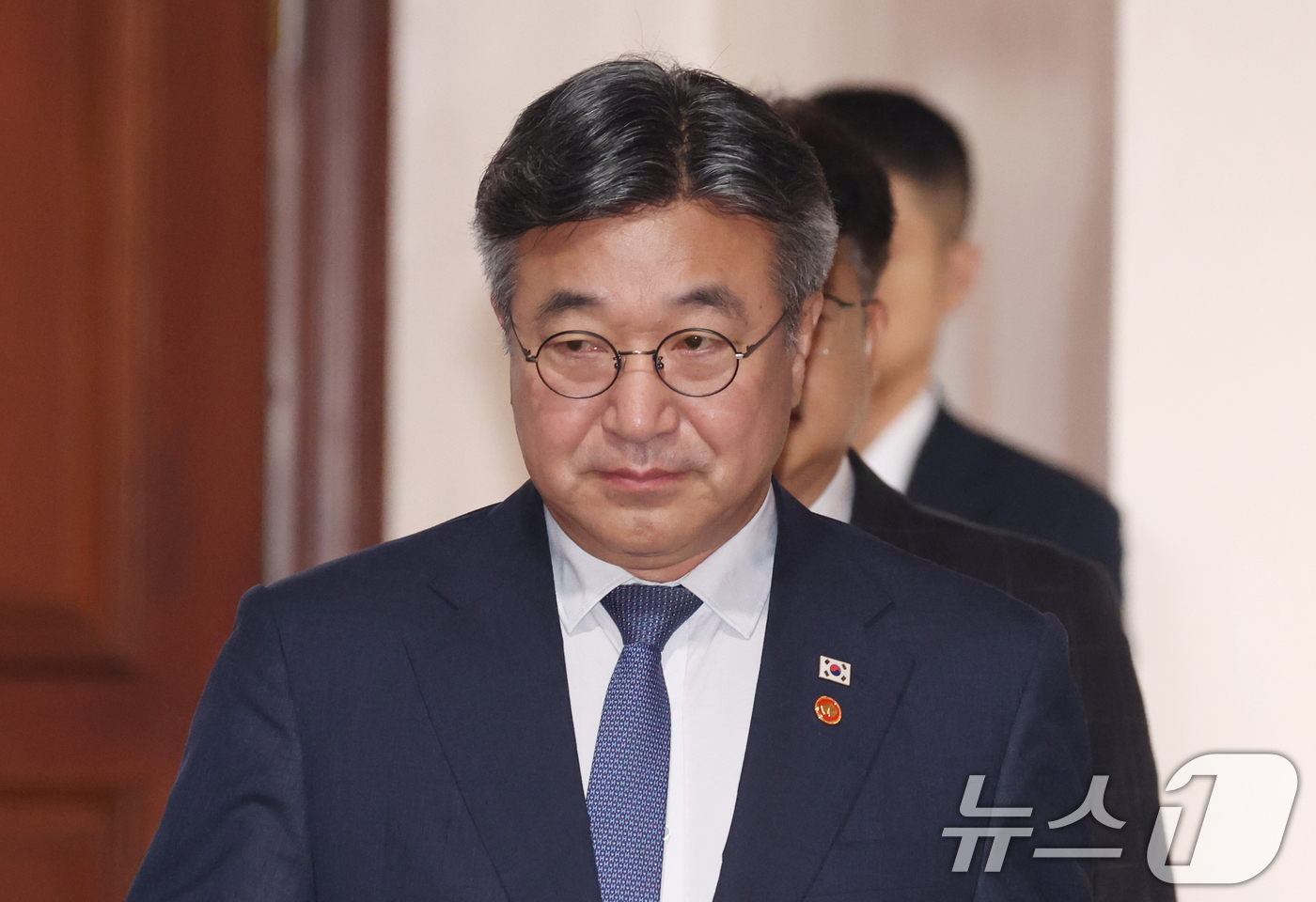 (서울=뉴스1) 김명섭 기자 = 윤호중 행정안전부 장관이 3일 오전 서울 종로구 세종대로 정부서울청사에서 열린 국가정책조정회의에 참석하고 있다. 2026.9.3/뉴스1