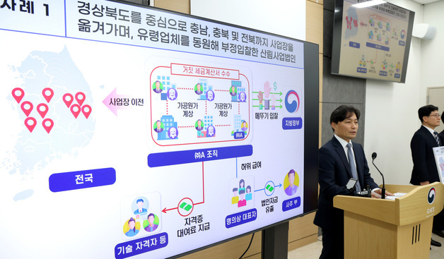 국세청,  산불피해 복구사업 입찰 유령업체 세무조사 실시