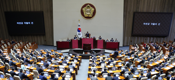 여야, 네팔의연금 의결…이태원특별법·국정원법 개정안 처리(종합)