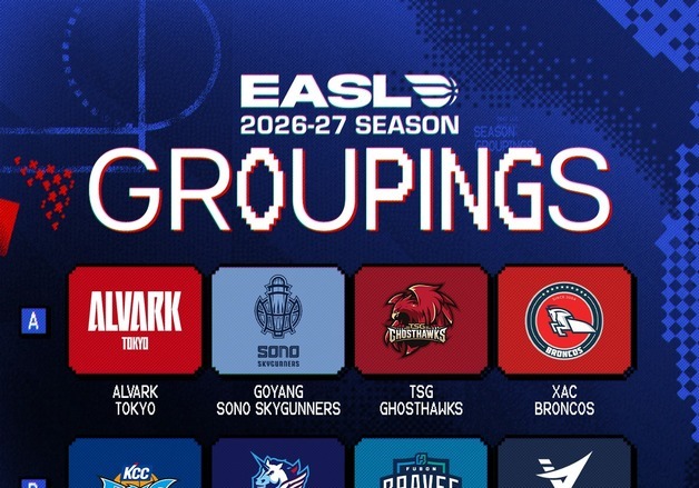 EASL서 '한일 챔피언' 맞대결…KCC, 나가사키와 B조 편성