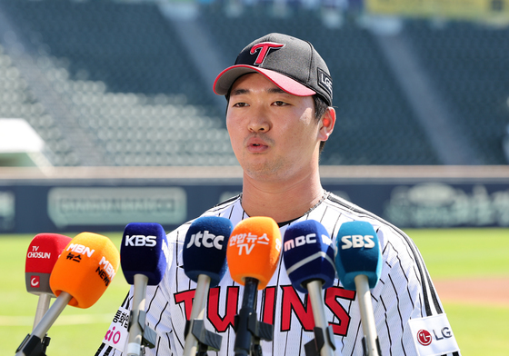 '3년 만에 복귀' 포부 밝히는 고우석