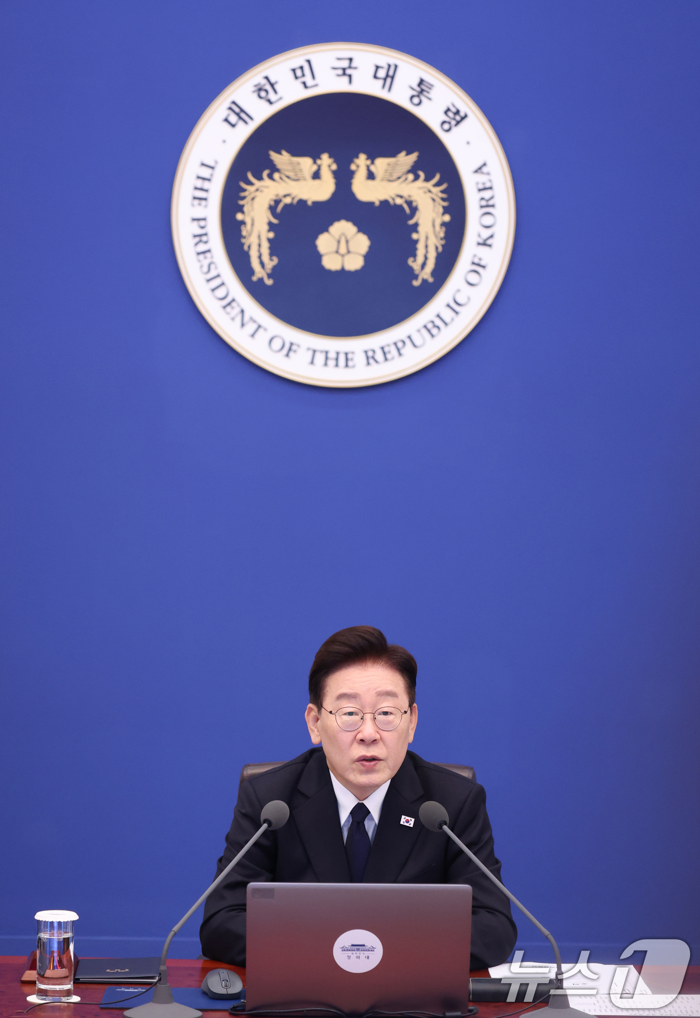 (서울=뉴스1) 허경 기자 = 이재명 대통령이 3일 청와대에서 열린 수석보좌관회의에서 발언하고 있다. (청와대통신사진기자단) 2026.9.3/뉴스1