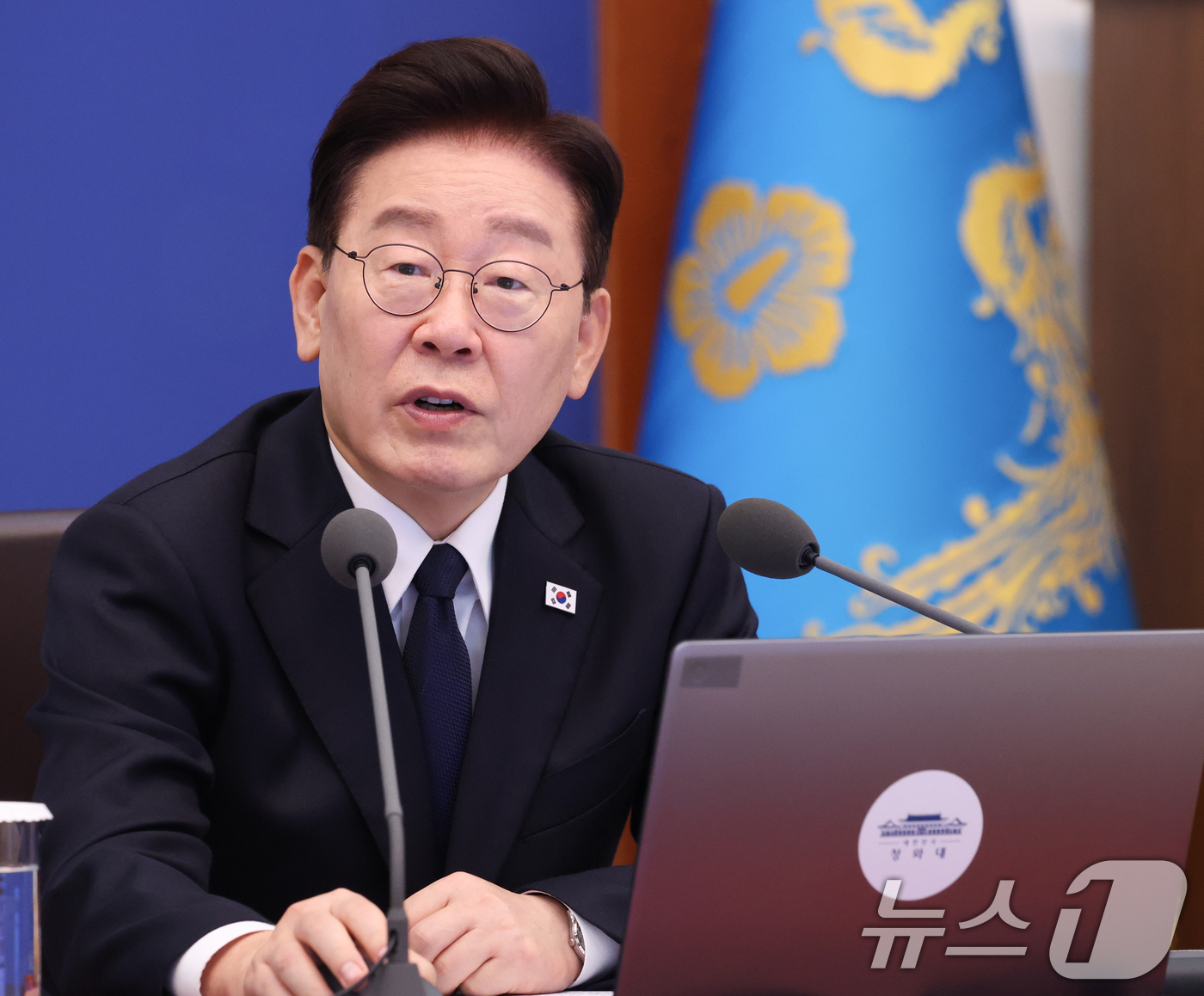 (서울=뉴스1) 허경 기자 = 이재명 대통령이 3일 청와대에서 열린 수석보좌관회의에서 발언하고 있다. (청와대통신사진기자단) 2026.9.3/뉴스1