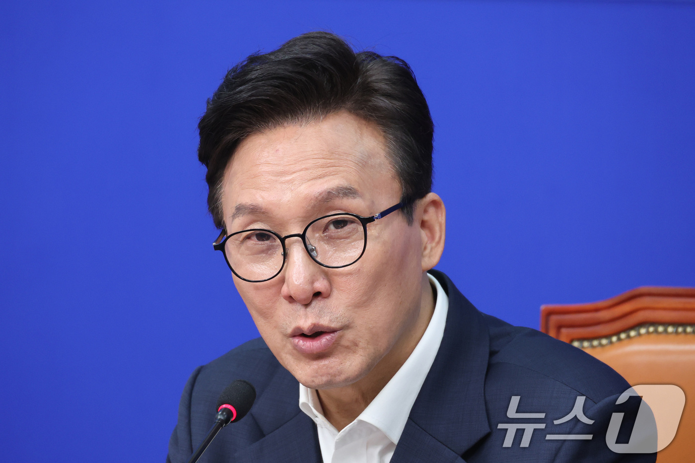 (서울=뉴스1) 신웅수 기자 = 김민석 더불어민주당 대표가 3일 서울 여의도 국회에서 열린 정치제도개혁추진단 1차 회의에서 발언하고 있다. 2026.9.3/뉴스1