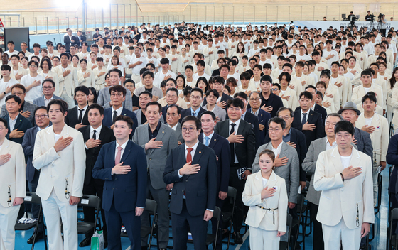 '태극마크의 무게' 되새긴 태극전사들…"준비한 모든 것 쏟겠다"