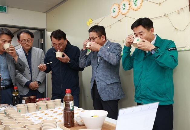 "개발한 맛 좀 보자"…영월군, 장류 활용 가공식품 품평회