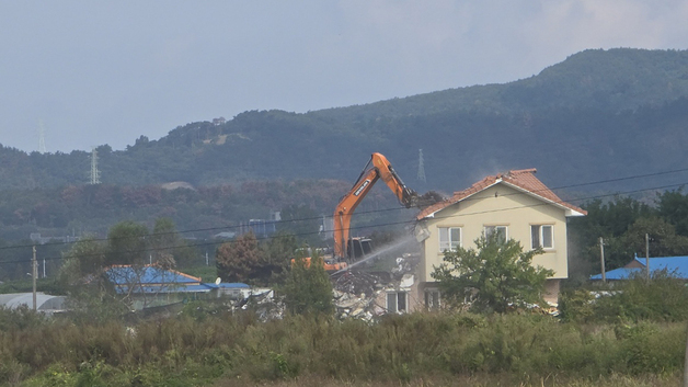 서산 수석지구 도시개발사업, 지장물 철거 돌입…사업 속도 낸다