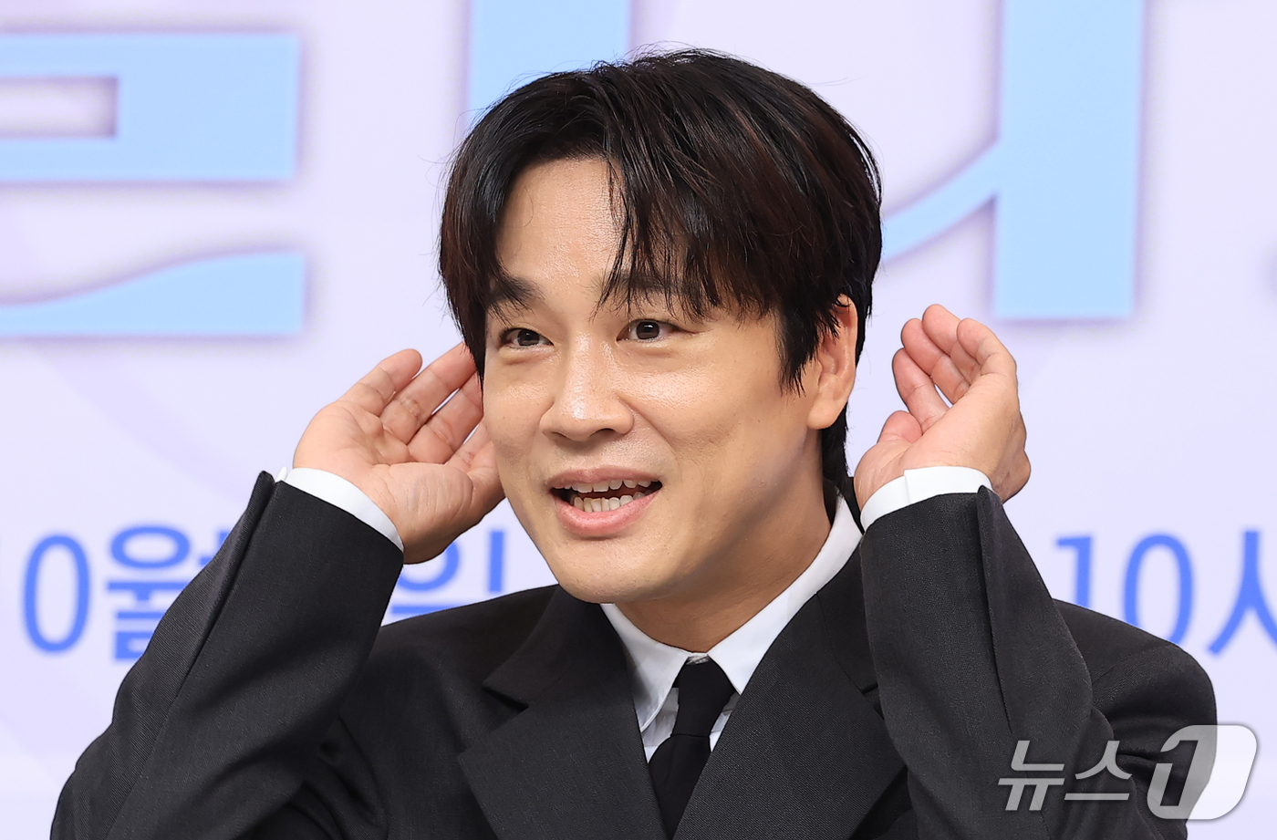 (서울=뉴스1) 권현진 기자 = 배우 차태현이 30일 서울 양천구 목동 SBS에서 열린 SBS 예능프로그램 '우리들의 발라드2' 제작발표회에 참석하고 있다. 2026.9.30/뉴스 …