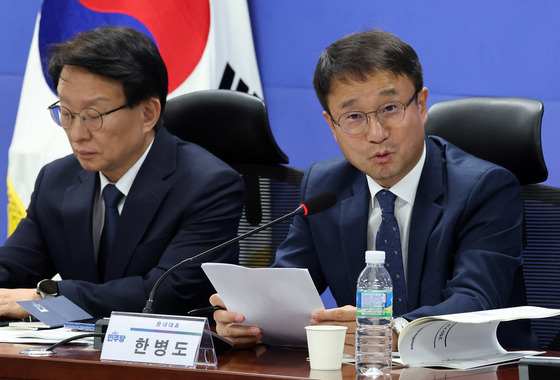 모두발언하는 한병도 원내대표