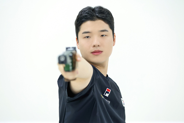한국 사격, 남자 25m 속사권총 첫날 단체전 1위[AG]