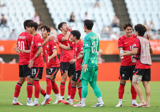 AG축구대표팀, 금메달을 향해