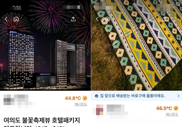 "먼저 가면 되는 거 아냐?"…여의도 불꽃축제 '돗자리 명당' 20만원 등장
