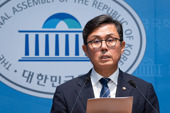 안도걸 민주당 의원, 2027년도 예산안 관련 기자회견