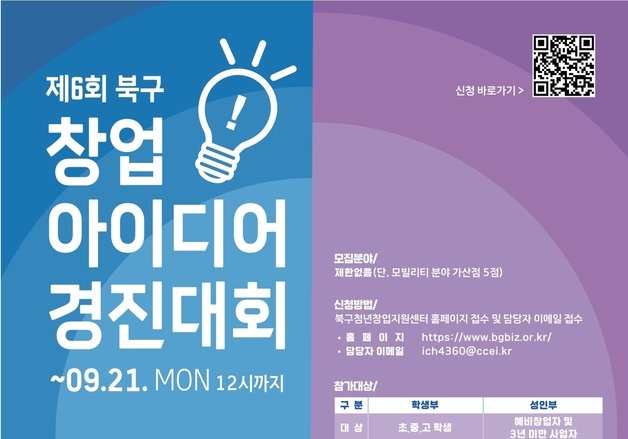 울산 북구 창업아이디어 경진대회 참가자 모집…21일까지