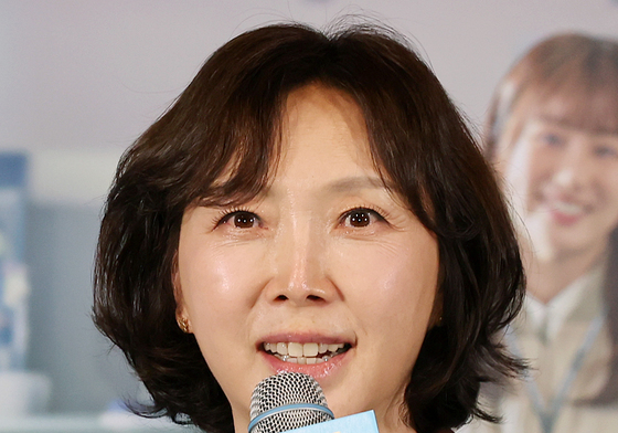 인사말 하는 김도영 감독