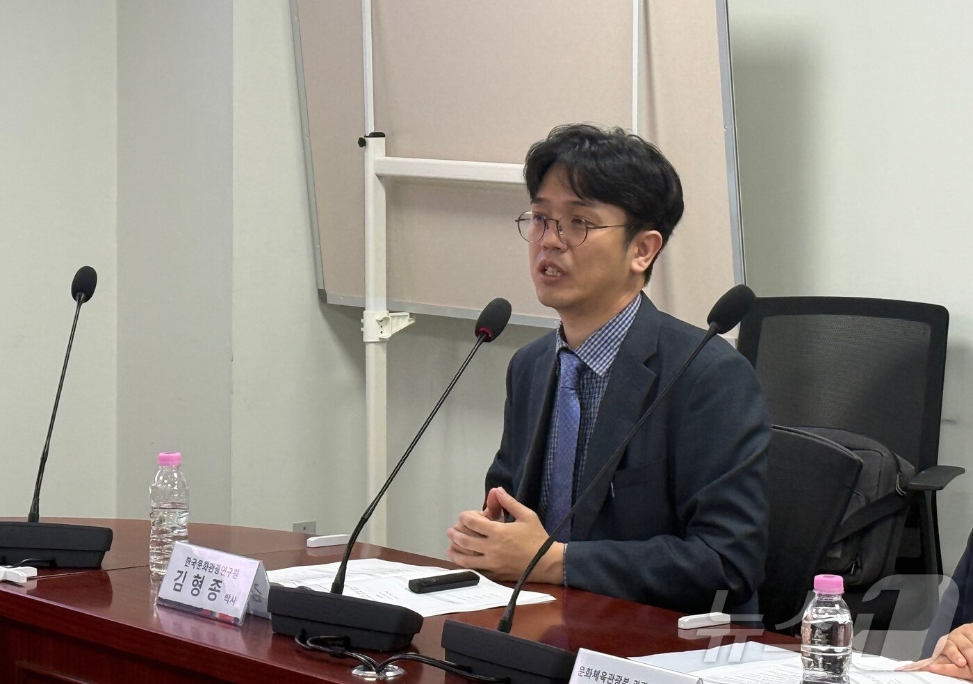 본문 이미지 - 김형종 한국문화관광연구원 연구원 ⓒ 뉴스1 윤슬빈 관광전문기자