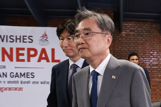 네팔 도착한 조현 외교부 장관