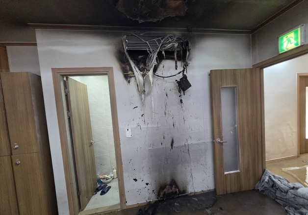 전남광주 북구 한방병원 에어컨서 화재…소화기로 자체 진화