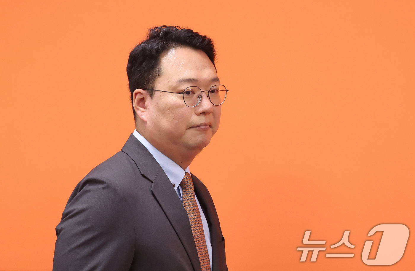 (서울=뉴스1) 신웅수 기자 = 천하람 개혁신당 당대표 권한대행 겸 원내대표가 7일 서울 여의도 국회에서 열린 비상대책위원회 설치 당헌 개정안 찬반투표 실시 관련 기자간담회에 참석 …