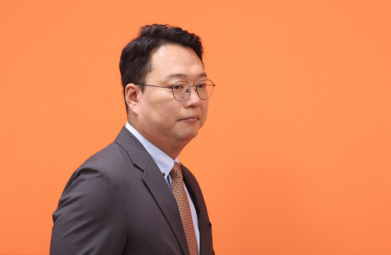 간담회 참석하는 천하람