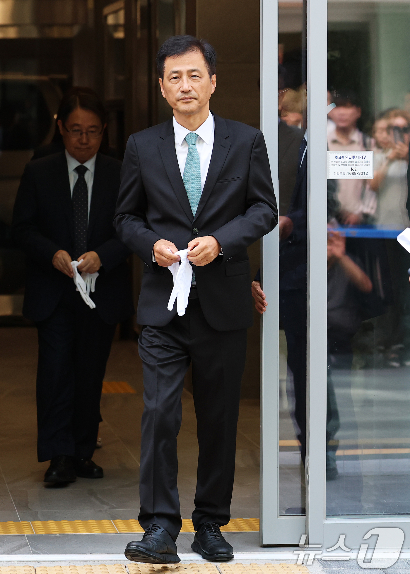 (서울=뉴스1) 오대일 기자 = 6·3 지방선거 투표용지 부족 사태 등 중앙선거관리위원회를 둘러싼 의혹을 수사할 특별검사팀(선관위 특검) 이태한 특검이 7일 오전 서울 서초구 특검 …